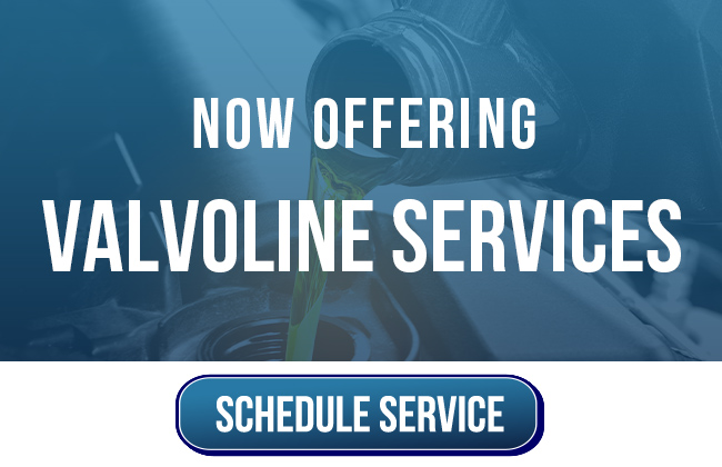 now offering Valvoline services