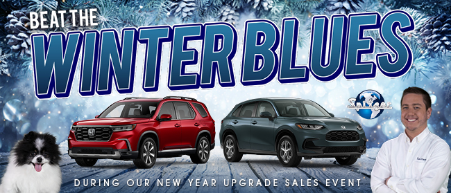 beat the winter blues during our New Year upgrade sales event