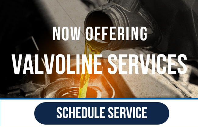 now offering Valvoline services