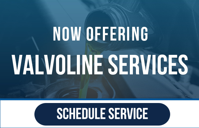 now offering Valvoline services