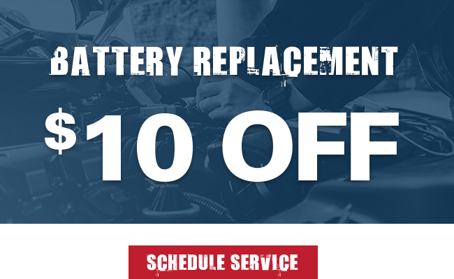 Battery replacement offer