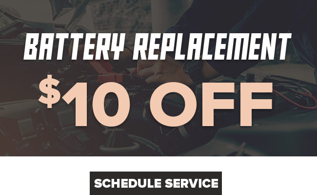 Battery replacement offer