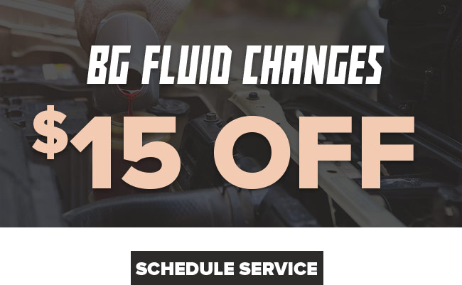 BG fluid changes offer