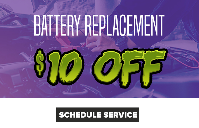 Battery replacement offer