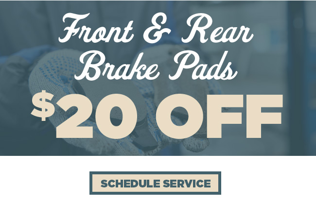 Front and rear brake pads Special