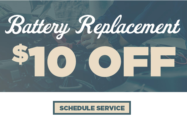 Battery replacement offer