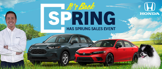 It's back, Spring has Sprung Sales Event