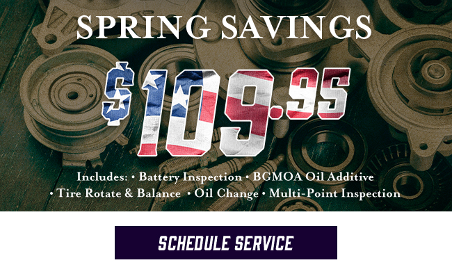 Spring savings