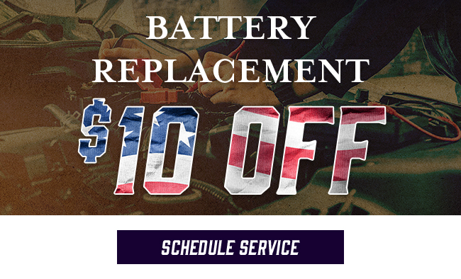 Battery replacement offer