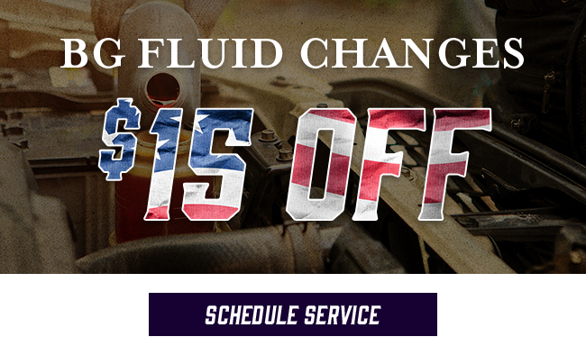 BG fluid changes offer