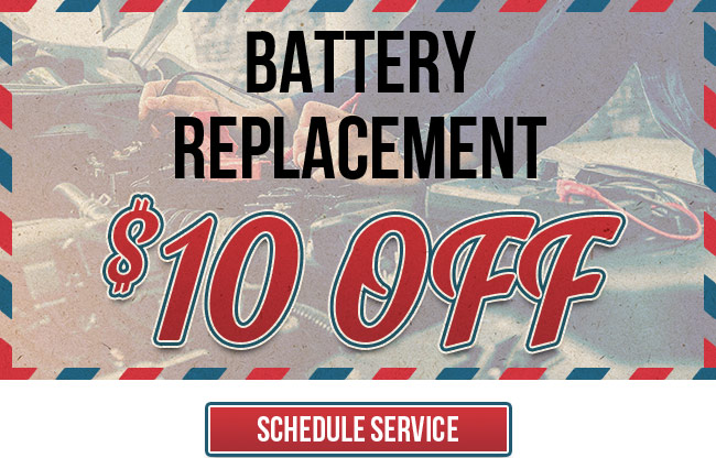 Battery replacement offer