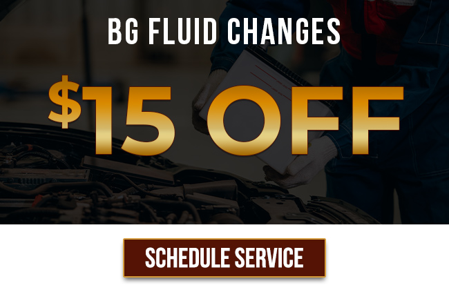 BG fluid changes offer