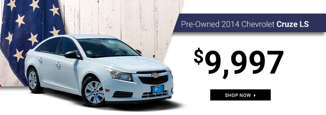 Pre-Owned 2014 Chevrolet Cruze LS