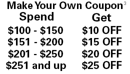 Make Your Own Coupon