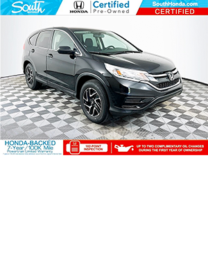 2016 Honda CRV-V 2WD