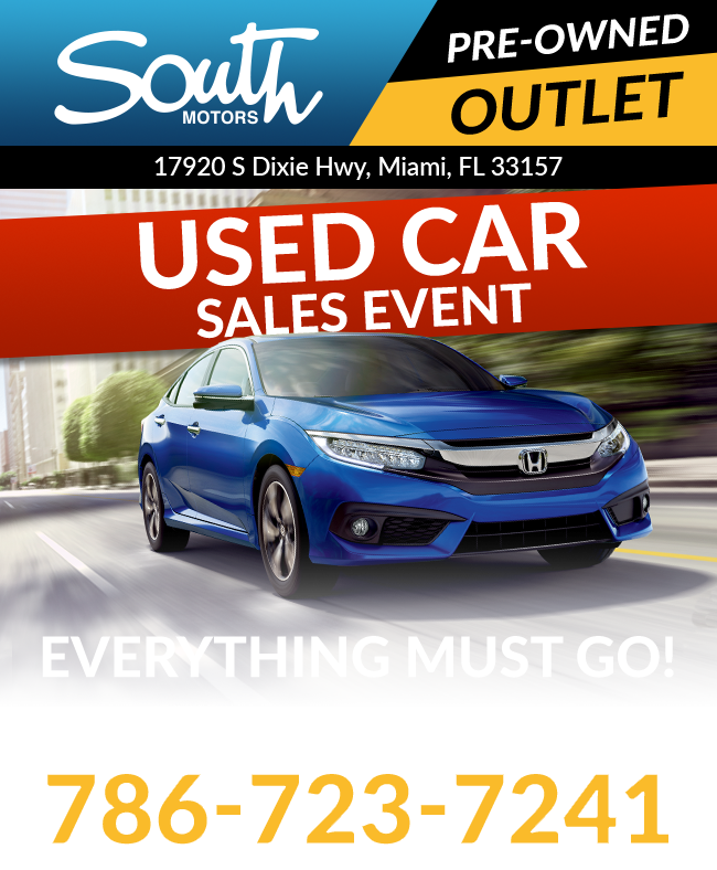 South Motors Used Car Sales Event