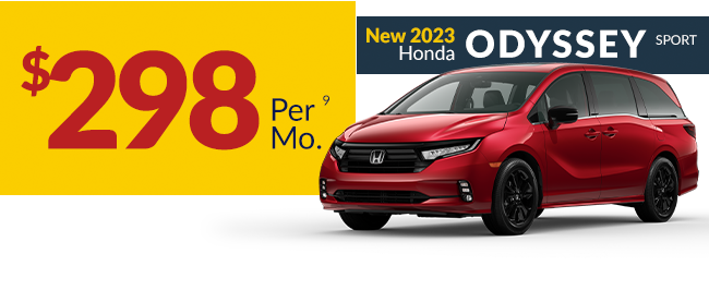 New 2023 Honda Odyssey
