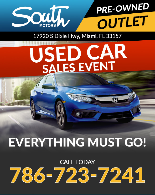 South Motors Used Car Sales Event