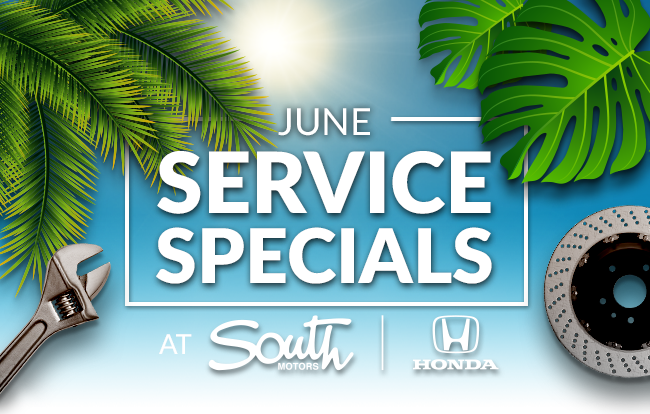Service specials at South Honda