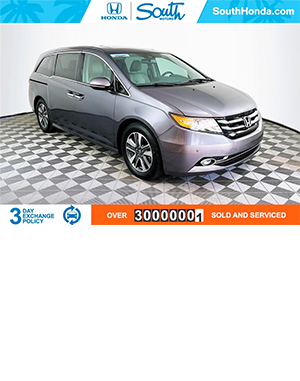 2016 Honda Odyssey Touring Elite package