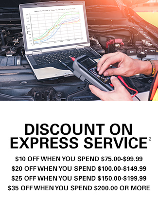 Discount on Express Service