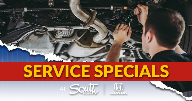 Service specials at South Honda