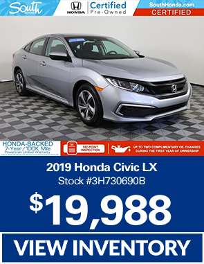 2019 Honda civic LX
