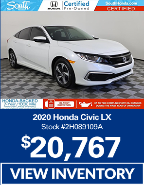 2020 Honda civic LX