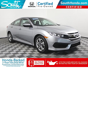 CPO 2018 Honda Civic LX