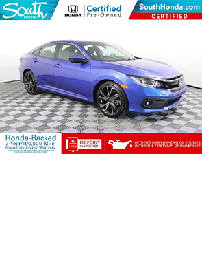 CPO 2019 Honda Civic Sport