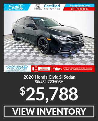 2020 Honda Civic Sedan Sport 
