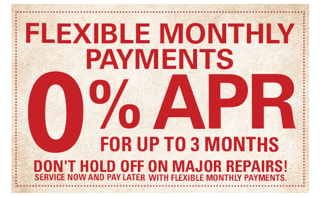 Flexible Monthly Payments