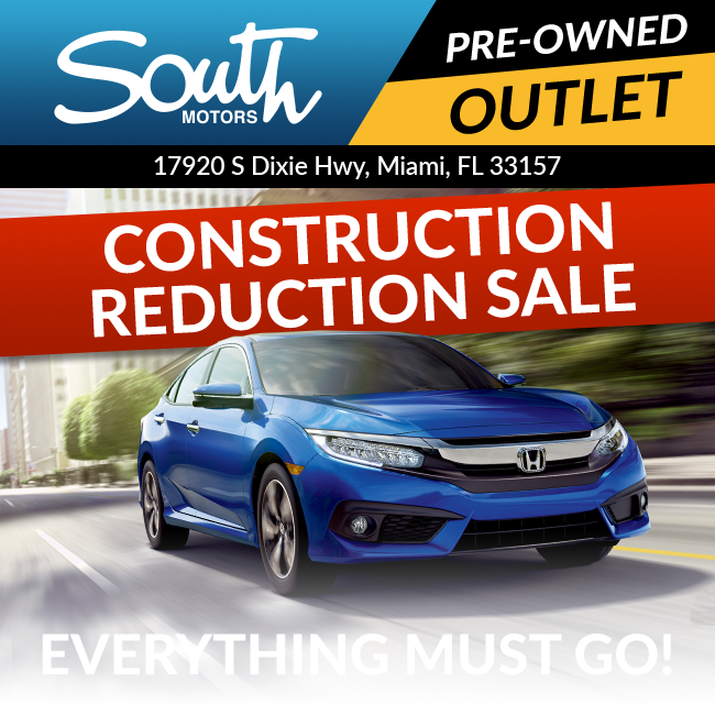 South Motors Pre-Owned Outlet - Construction Reduction Sale