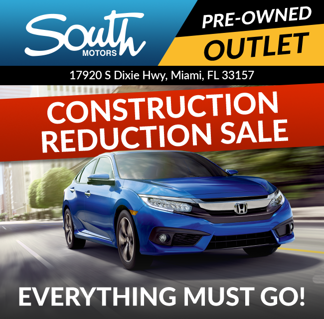 South Motors Pre-Owned Outlet - Construction Reduction Sale
