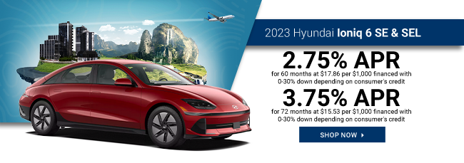 2023 Hyundai Ioniq 6 SE and SEL