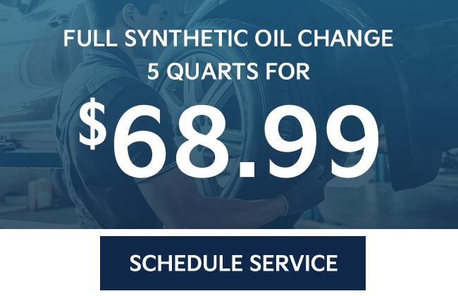 Full synthetic Oil change 5 quarts