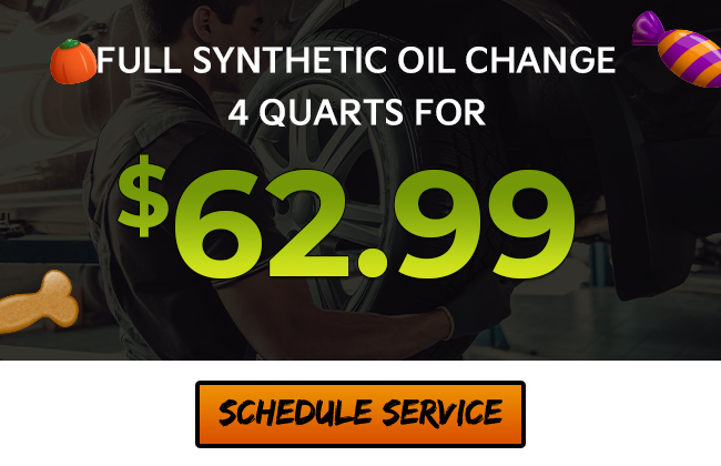 Full synthetic Oil change 4 quarts