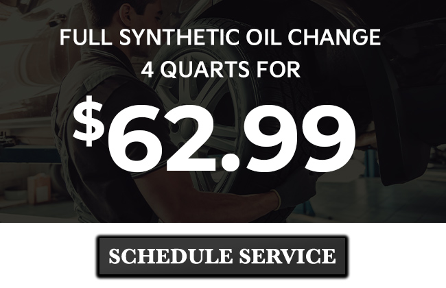 Full synthetic Oil change 4 quarts