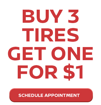 Buy 3 Tires get one for $1