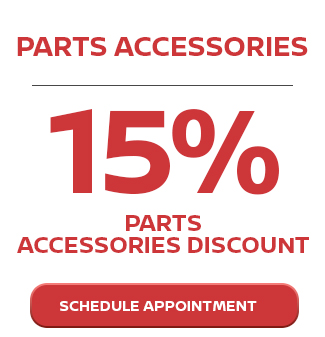 Parts Accessories - 15% parts accessories discount
