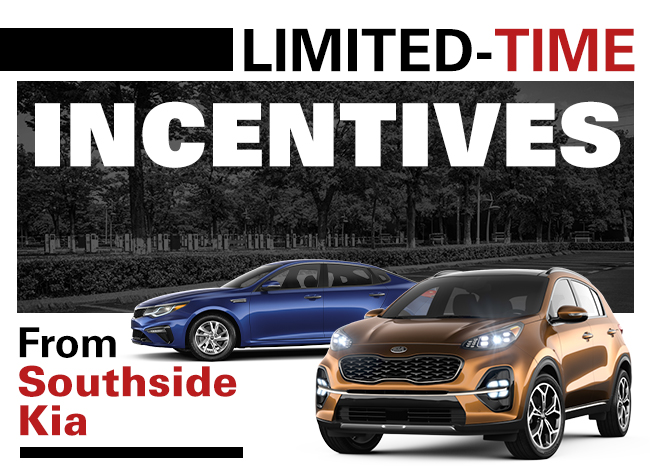 Limited-Time Incentives From Southside Kia