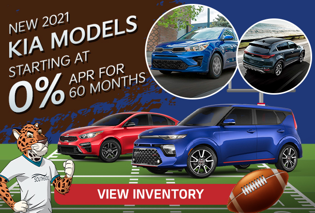 Drive Away In A New Kia With Models Starting At 0% APR For 60 Months