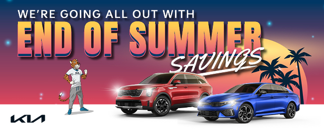 End of Summer savings now