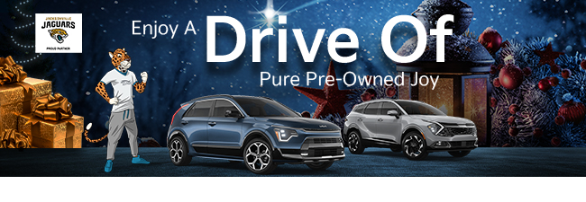 Enjoy a drive of pure Pre-Owned Joy