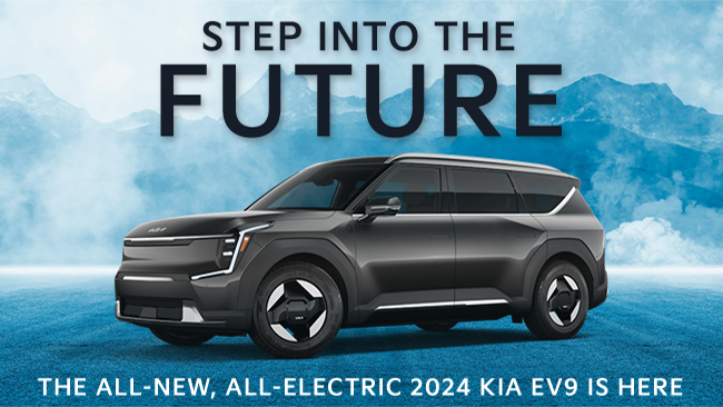 Step into the future, the all new electric kia ev9 is here
