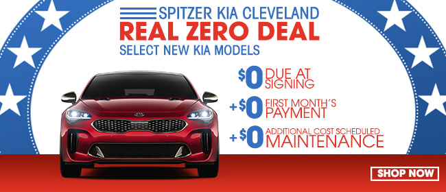 Spitzer Kia Cleveland Real Zero Deal!