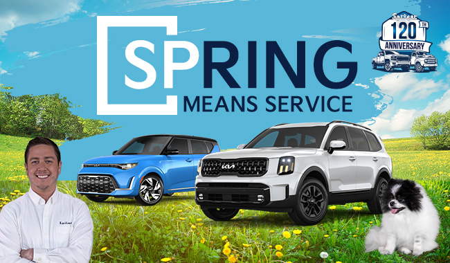Spring Means Service At Spitzer Cleveland Kia