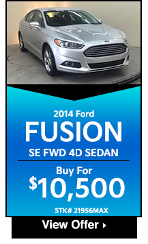 2014 Ford Fusion SE FWD 4D Sedan