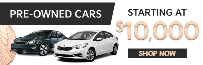 Pre-Owned Cars From $10,000