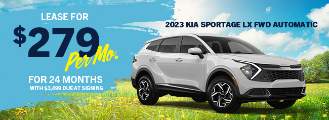 Kia Sportage offer